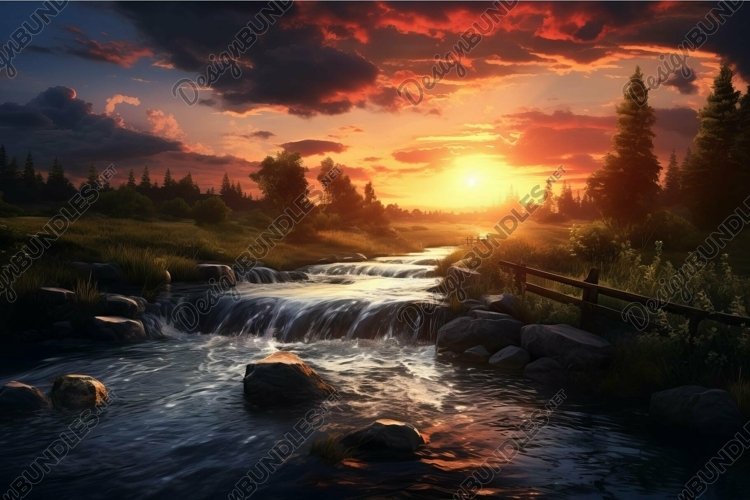 Sunset Clipart Image 10