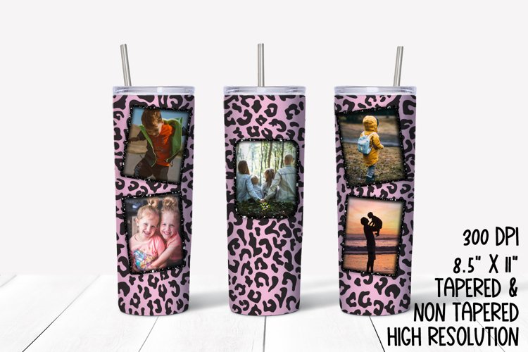 Photo Sublimation Tumbler Template