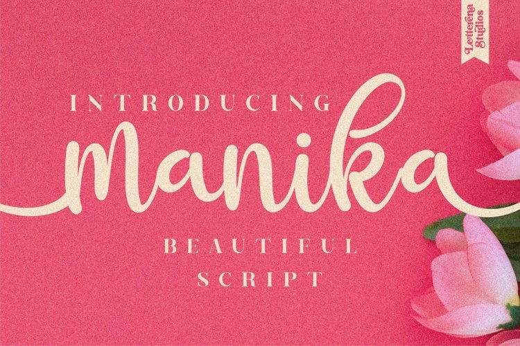 manika - Beautiful Script Font example image 1