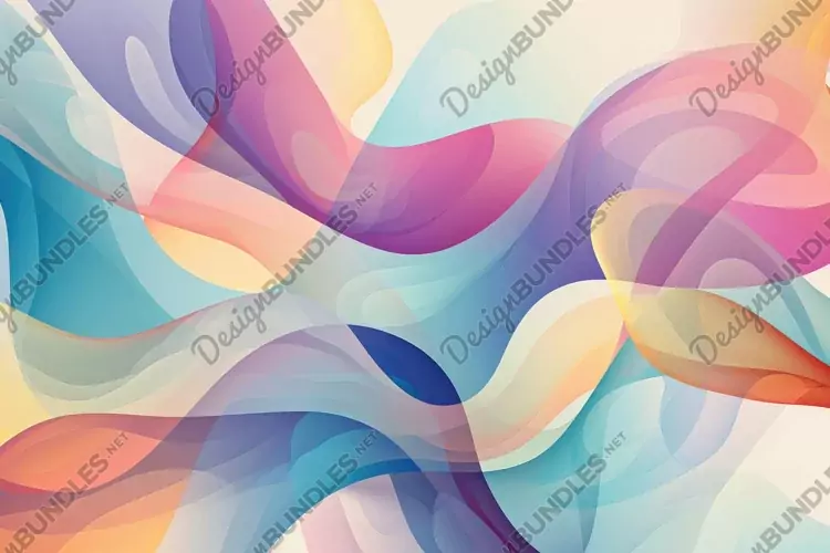 Abstract with Different Shades of Colors Background