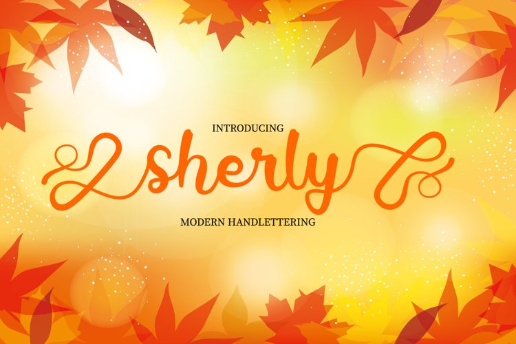 shery modern hand lettering example image 1