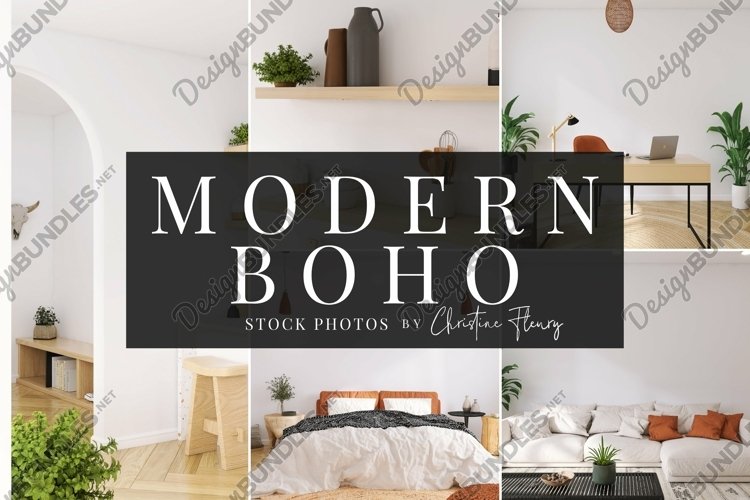 22 Modern Boho Stock Photos - Interior Style
