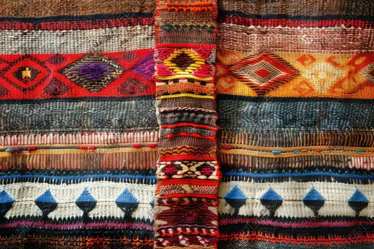Turkish Patchwork Background Wallpaper