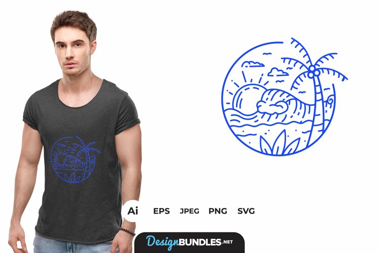Beach Sublimation Design Image 17