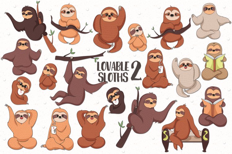 Lovable Sloths 2