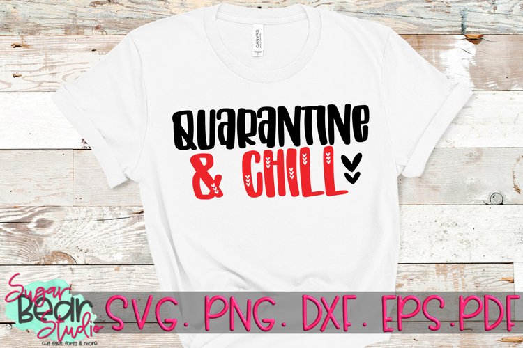 Quarantine and Chill - A Social Distancing SVG