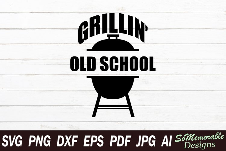 BBQ SVG cut file, BBQ svg design example image 1