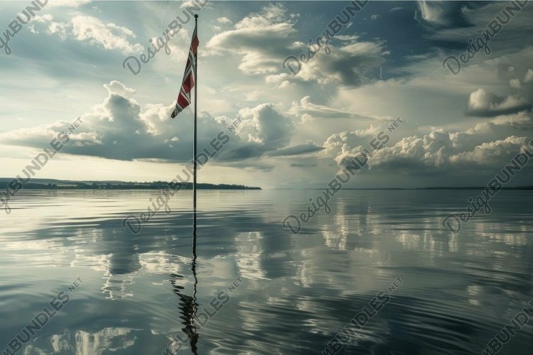 American Flag Clipart Image 6