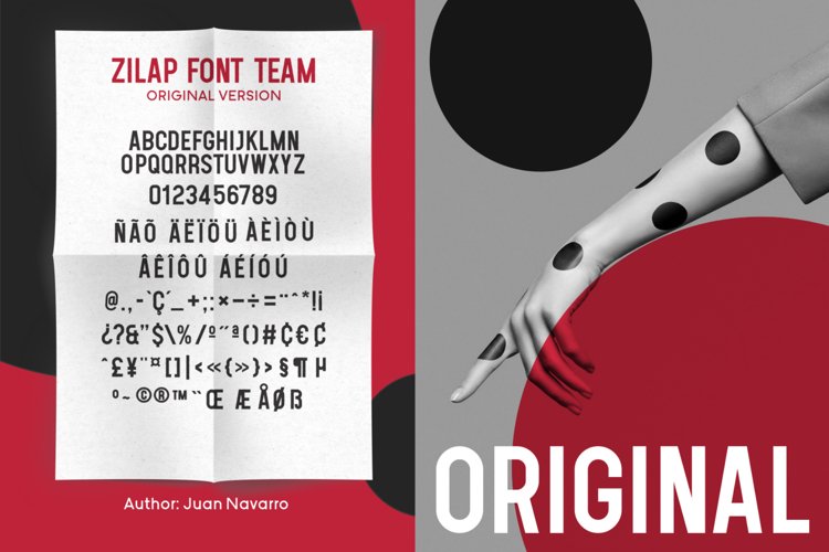 Zilap Font Team example image 1