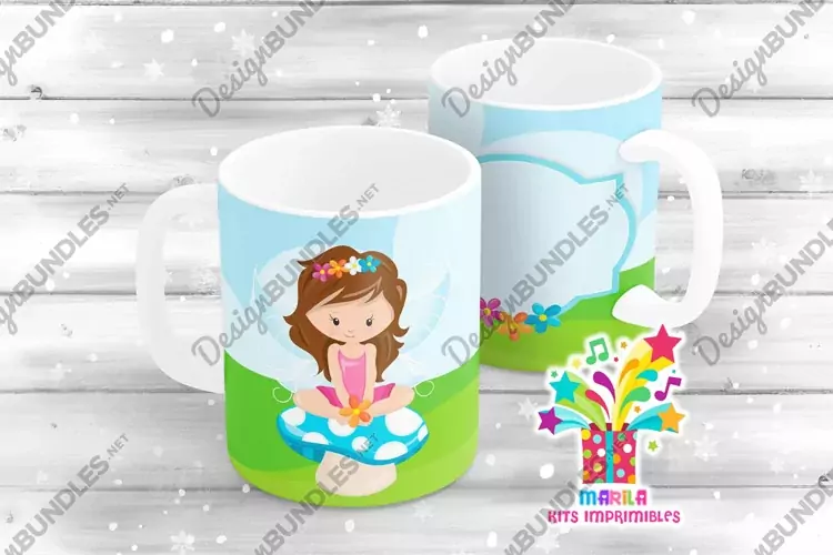 Fairy Mug Sublimation Designs #1