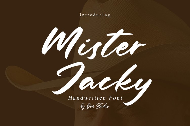 Mister Jacky-Handwritten Font example image 1