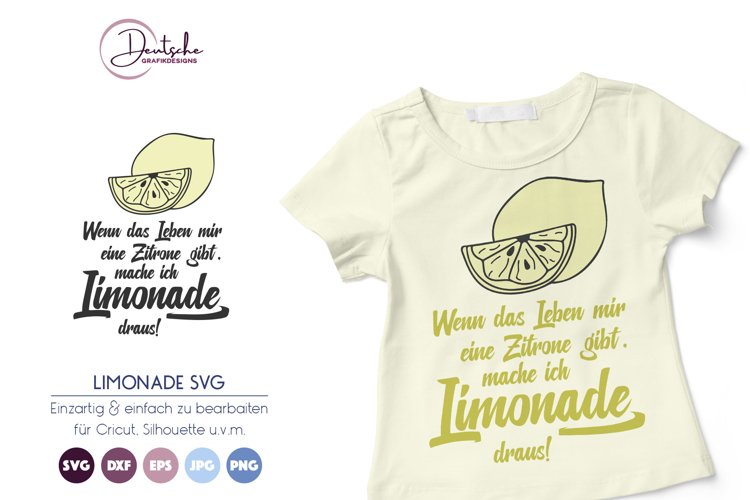 Limonade SVG| Sommer SVG example image 1