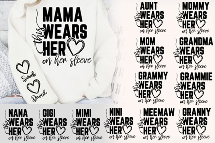 This Mama, Grandma, Nana Wears Svg Bundle