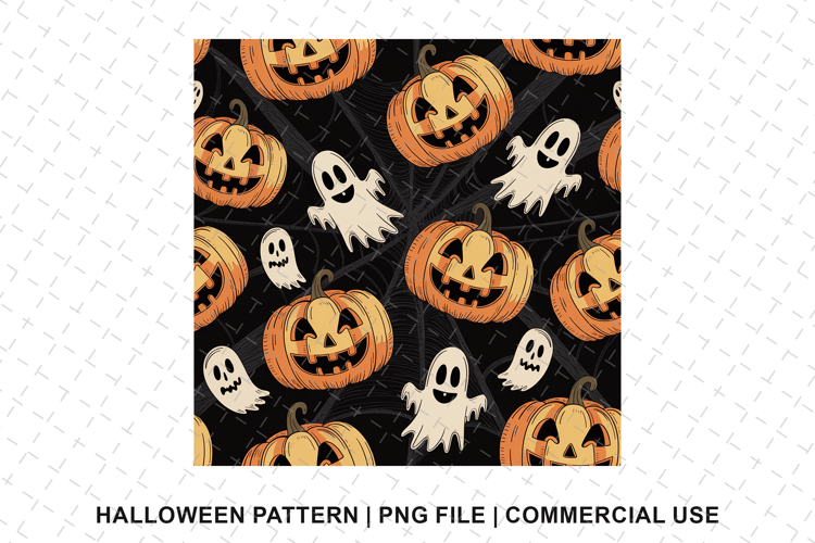 Halloween Seamless Pattern Image 22