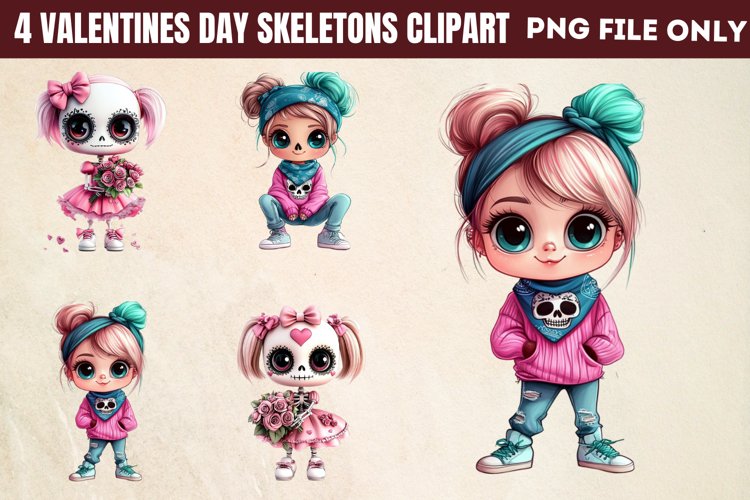 Skeletons Clipart Image 23