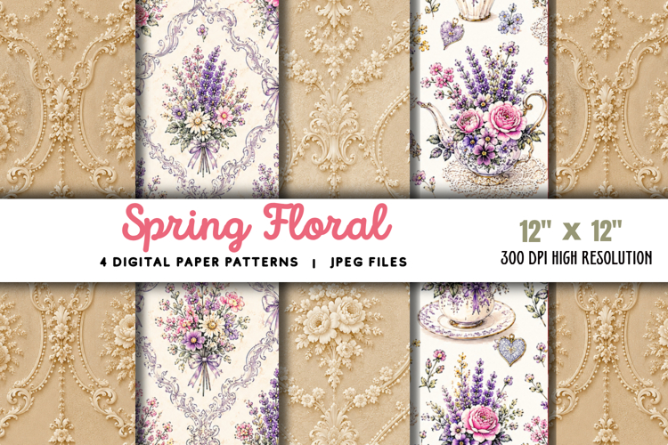 Pastel Flower Background Image 23