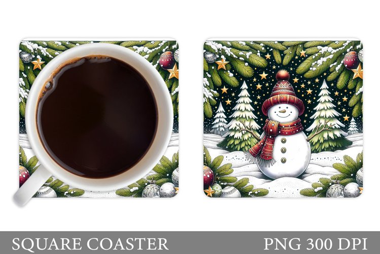 Cute Snowman Clipart Image 6