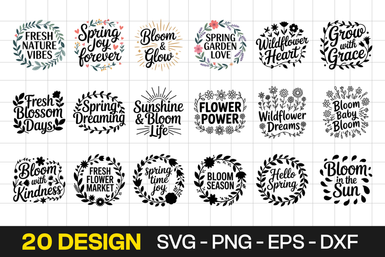 Spring SVGs Image 18