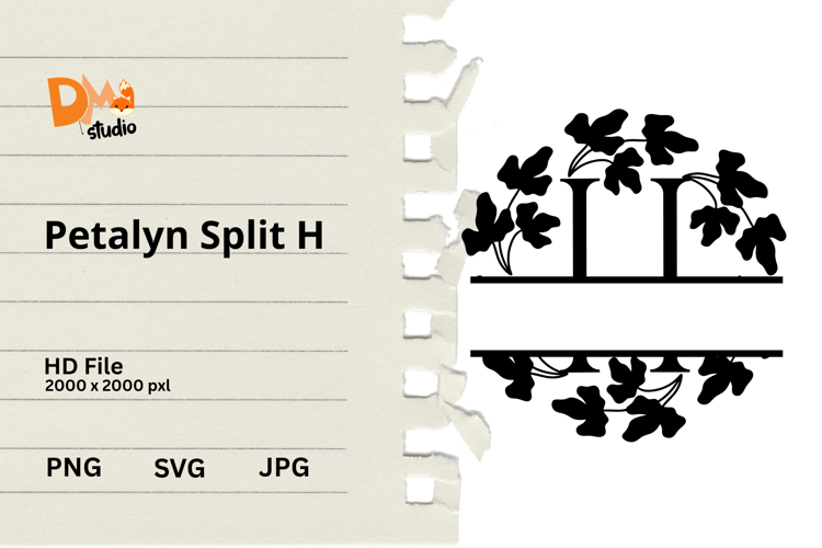 Floral Monogram Letter Svg Image 21