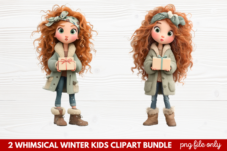 Cute Winter Clipart Image 4