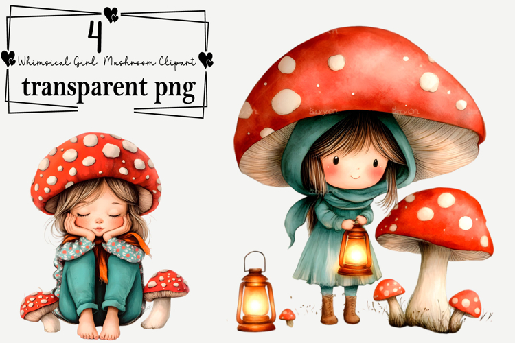 Mushroom Clipart Image 20