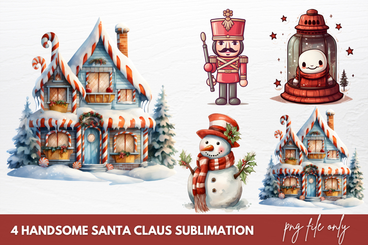 Christmas Watercolor Clipart Image 15