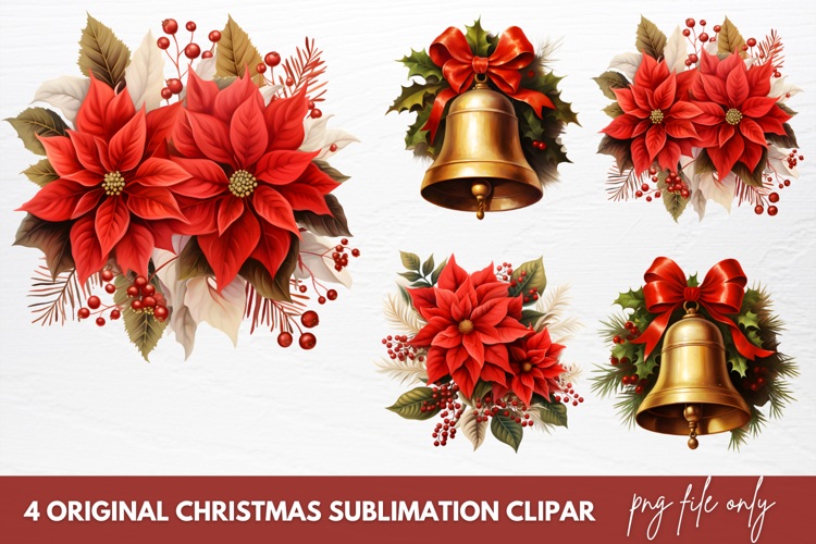 Christmas Watercolor Clipart Image 3