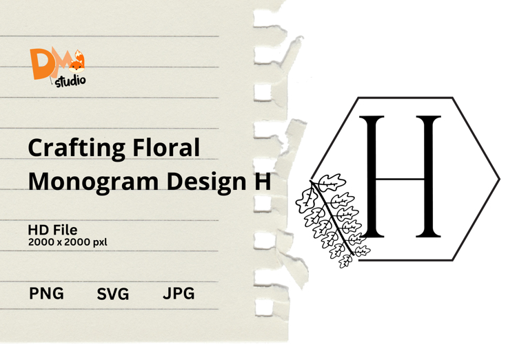 Crafting Floral Monogram Design