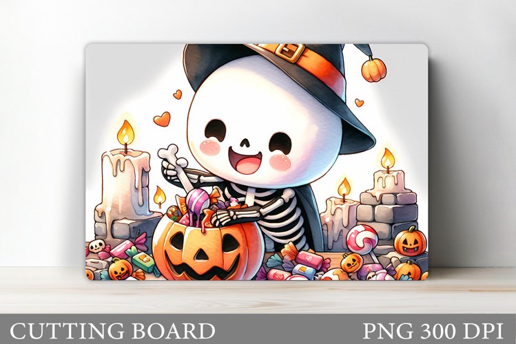 Cute Ghost Cutting Board. Cute Halloween Cutting Board