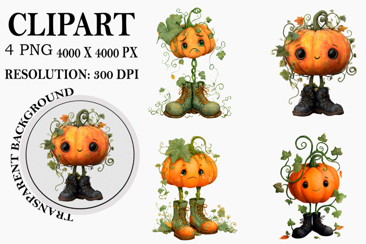 Pumpkin Clipart Png Image 4