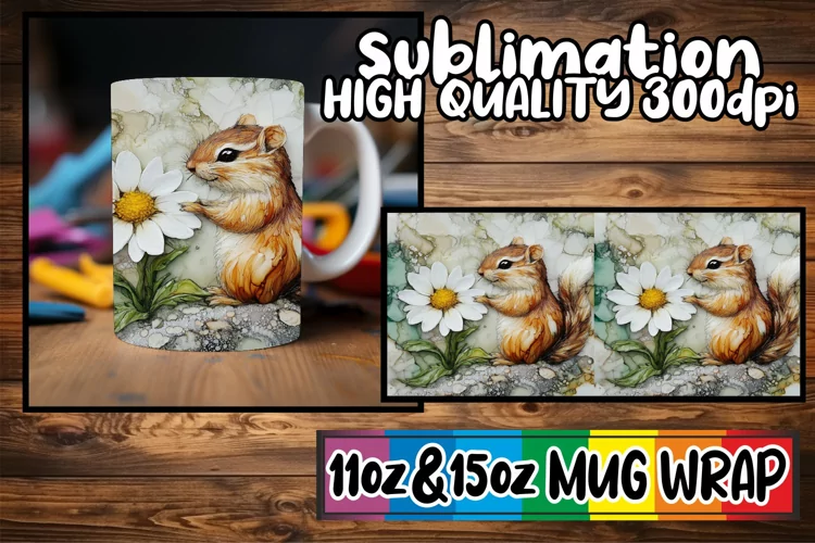 Wholesome days 11oz 15oz sublimation wrap, Animals