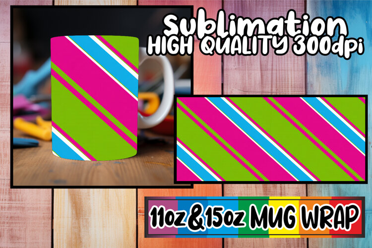 Delightful sips 11oz 15oz mug wrap, Easter Bunny example image 1