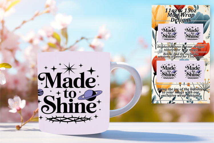 Funky 11oz Mug Wrap Png Artwork , Religious