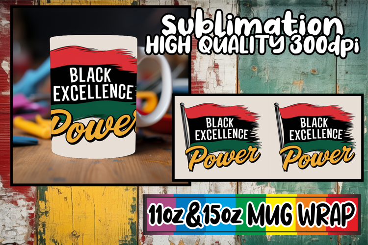 Joyful vibes 11oz 15oz sublimation wrap, Juneteenth