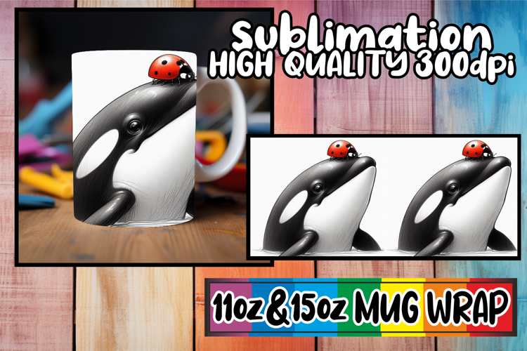 Vibrant souls sublimation print wrap, Cute Animals