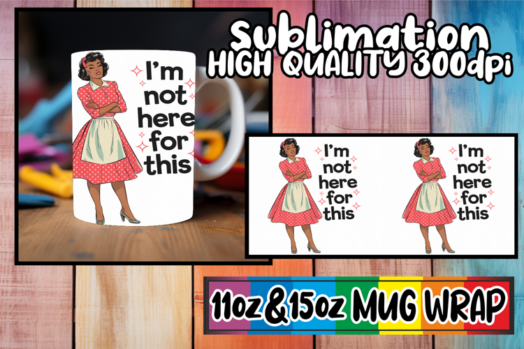 Charming scenes sublimation print wrap, Mom Life