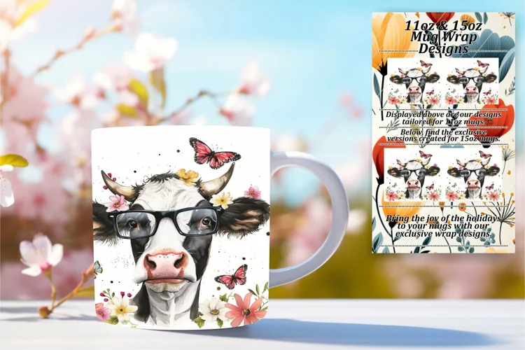 Watercolor Bovine Delight