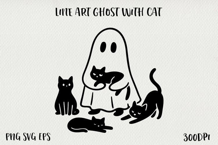Cat Outline Image 12
