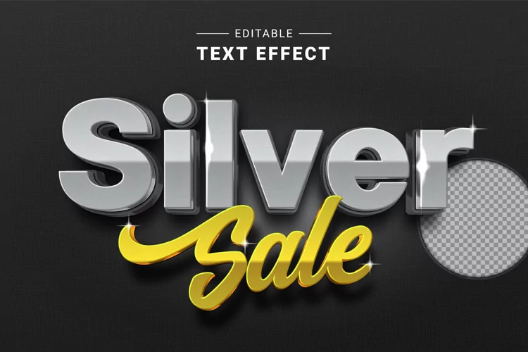 Editable Text Effect for Illustrator. Vector Graphic styles