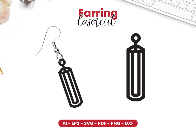 Earring LaserCut - Lasercut File