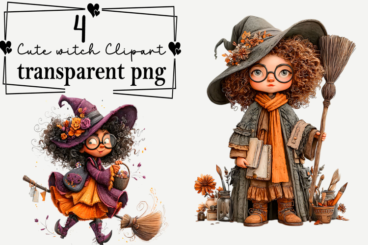  Witch Broom Clipart Image 4