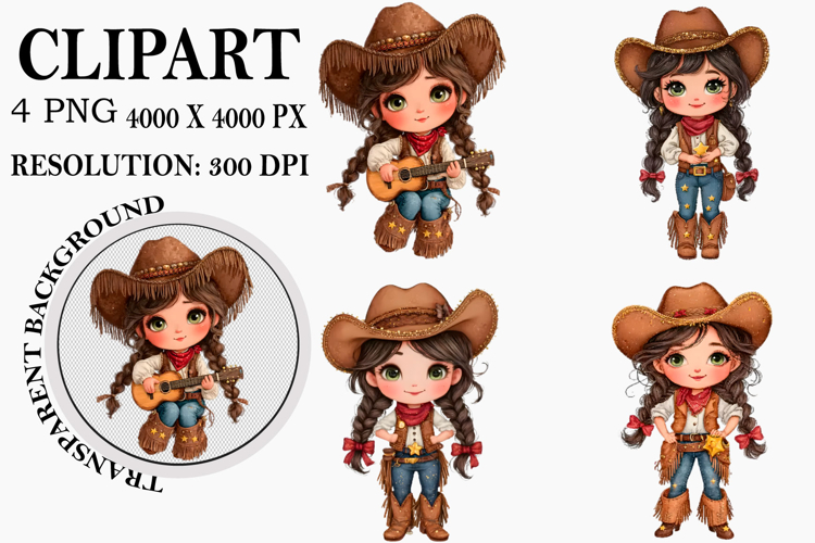 Cowgirl Hat Clipart Image 2