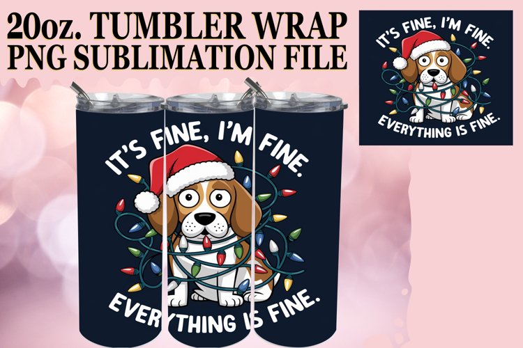 BREATHTAKING SUNSETS 20oz TUMBLER WRAP, Xmas