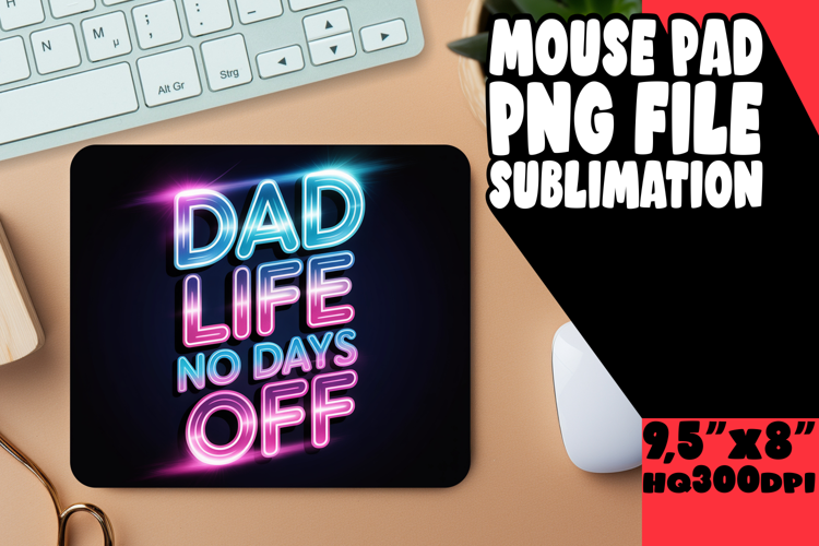 COZY MOUSE PAD INSPIRATIONAL ART, Father's Day