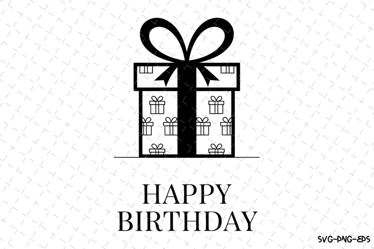 Christmas Happy Birthday Svg | Christmas Svg | Svg Cut Files