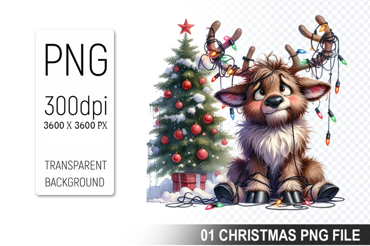Reindeer Clipart Image 8
