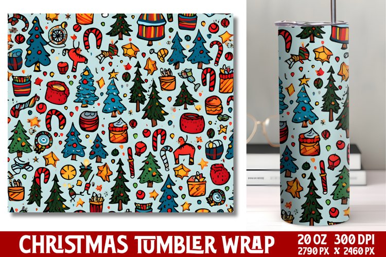 Christmas Tumbler Wrap Image 24