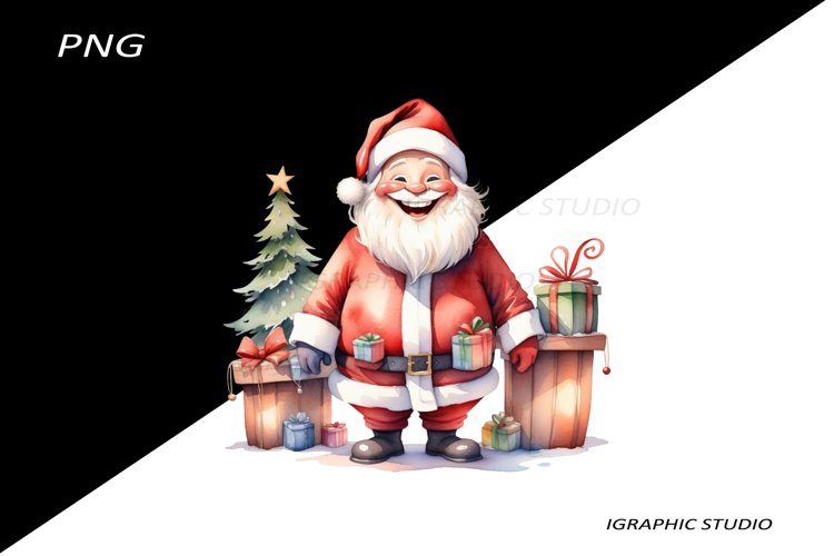 Santa Clause Clipart Image 9