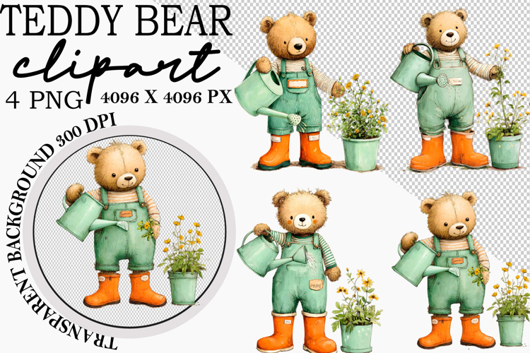 Teddy Bear Illustration Image 7