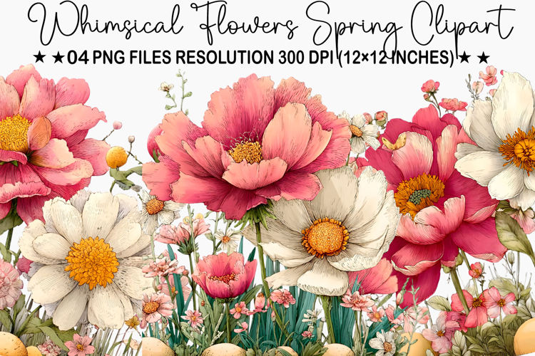 Watercolor Flower Clipart Image 17